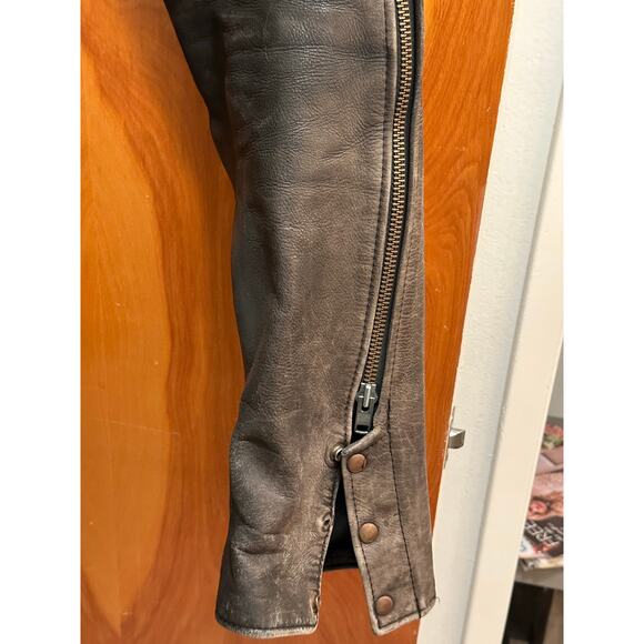 California creations leather chaps size small made in USA - Picture 5 of 15